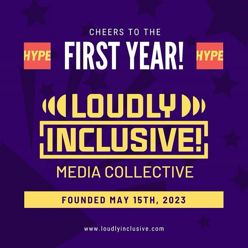 A year ago today, Loudly Inclusive Media Collective was founded to amplify more creative voices in independent music and medi...