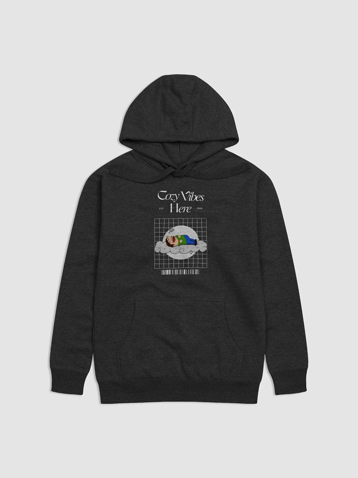 Cozy Vibes Here Hoodie (Black Edition) product image (1)