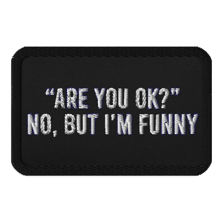 Are You Ok? - Patch product image (1)