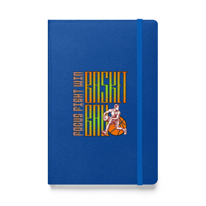 Focus Fight Win Basketball Hardcover Notebook product image (1)