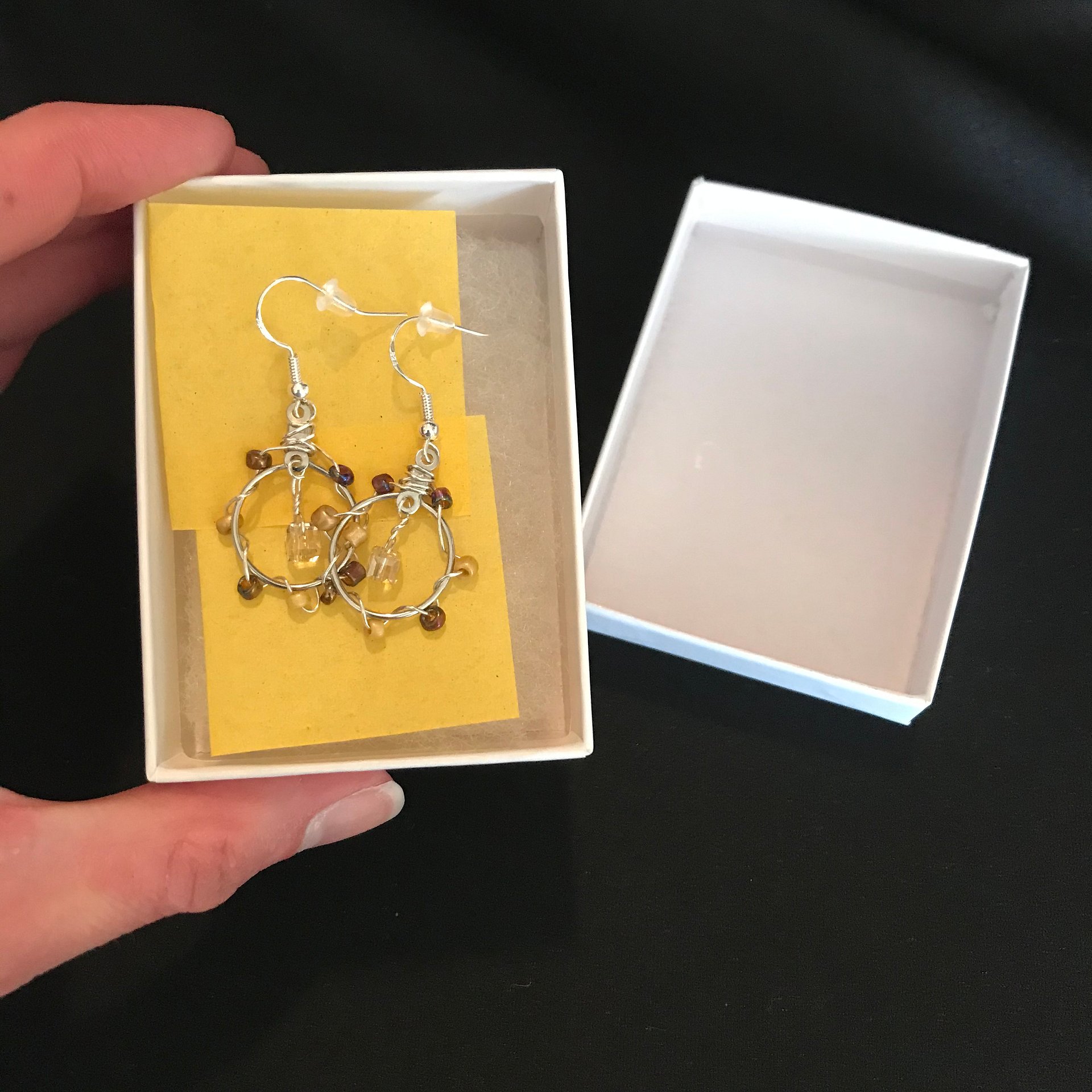 Coffee Drop Earrings product image (2)