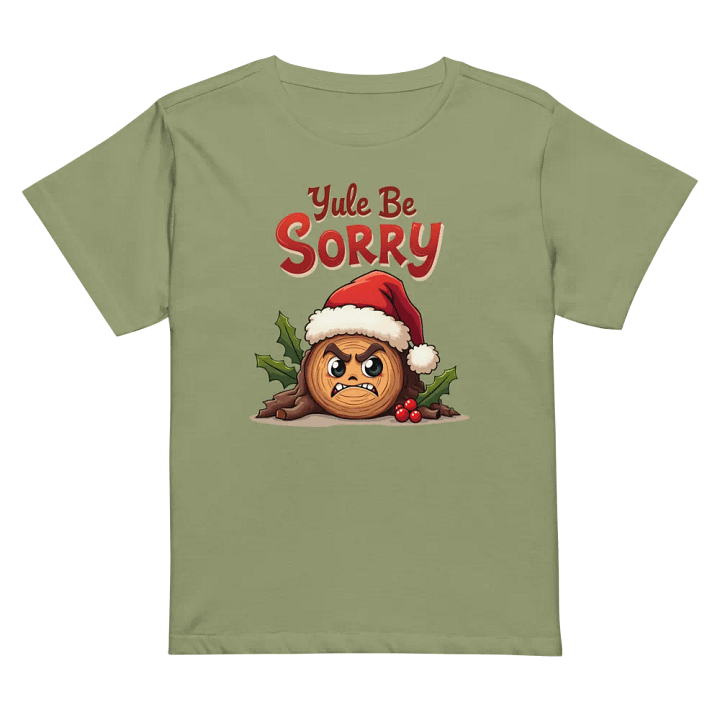 Yule Be Sorry Women's High-Waisted Tee product image (32)
