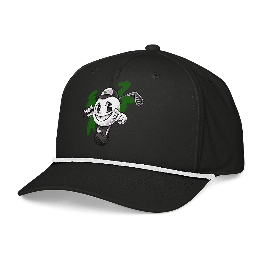 EZAF Golf Cap Black/Green product image (3)