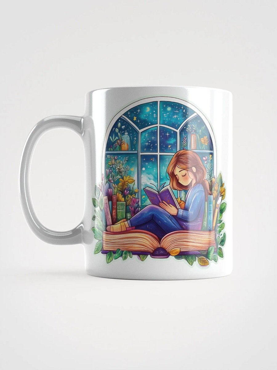 Enchanted Reading Nook White Mug product image (6)