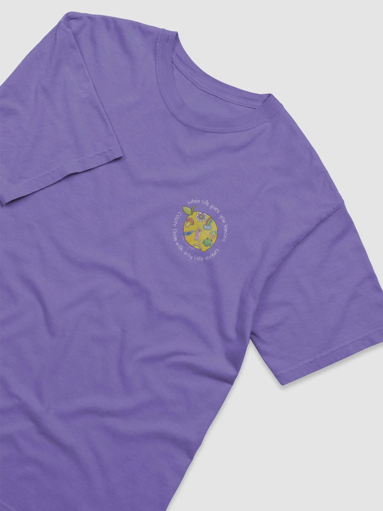 When life gives you lemons Small Design Comfort Colors T-Shirt product image (24)