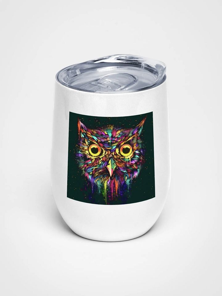 Drippy Owl Small Tumbler product image (1)