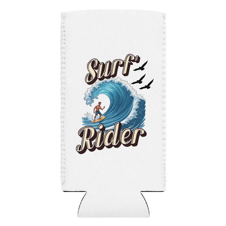 Surf Rider Riding The Waves Can Cooler product image (2)