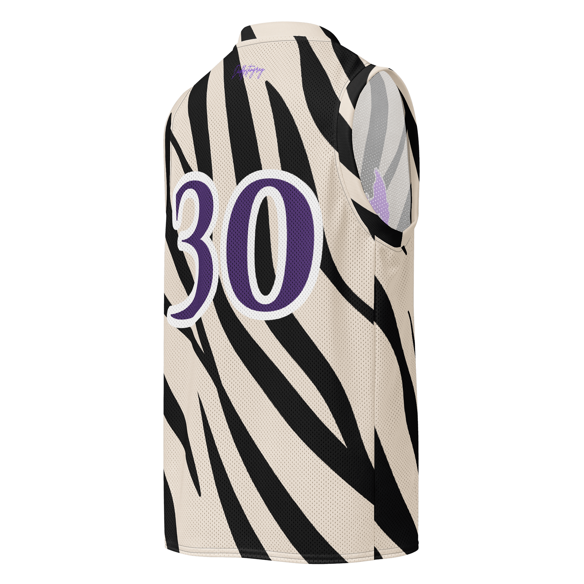 Liquid Purple All-Over Basketball Jersey product image (2)