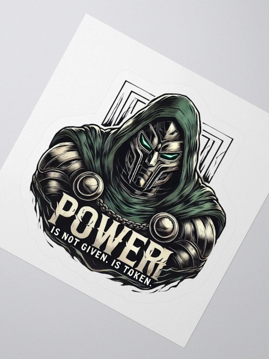 Powerful Masked Warrior Kiss Cut Stickers product image (2)