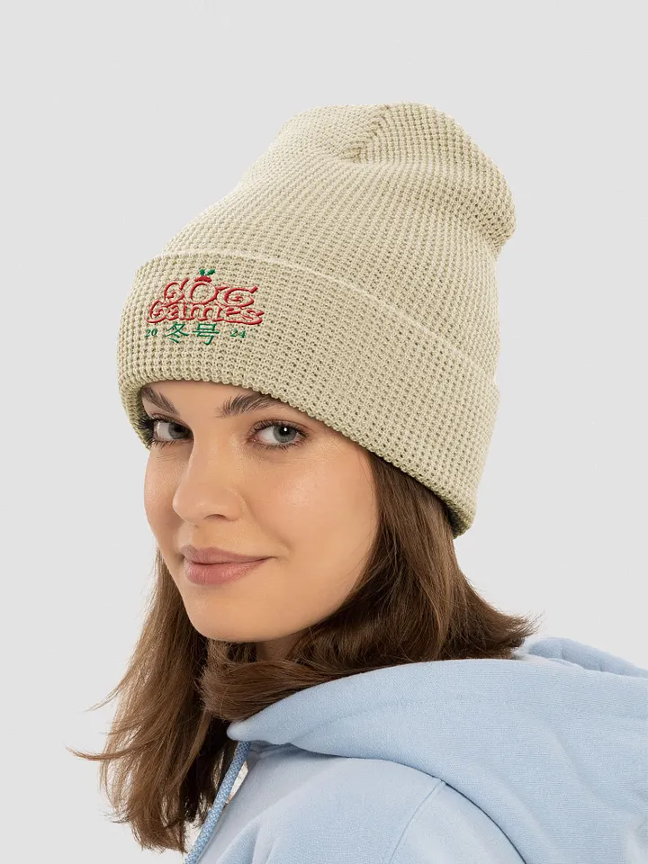G.O.T HOLLY WAFFLE BEANIE product image (10)