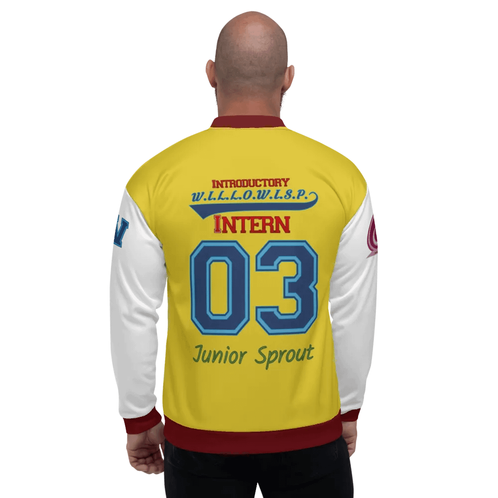 WILLOWISP Intern Varsity Jacket (yellow) product image (2)