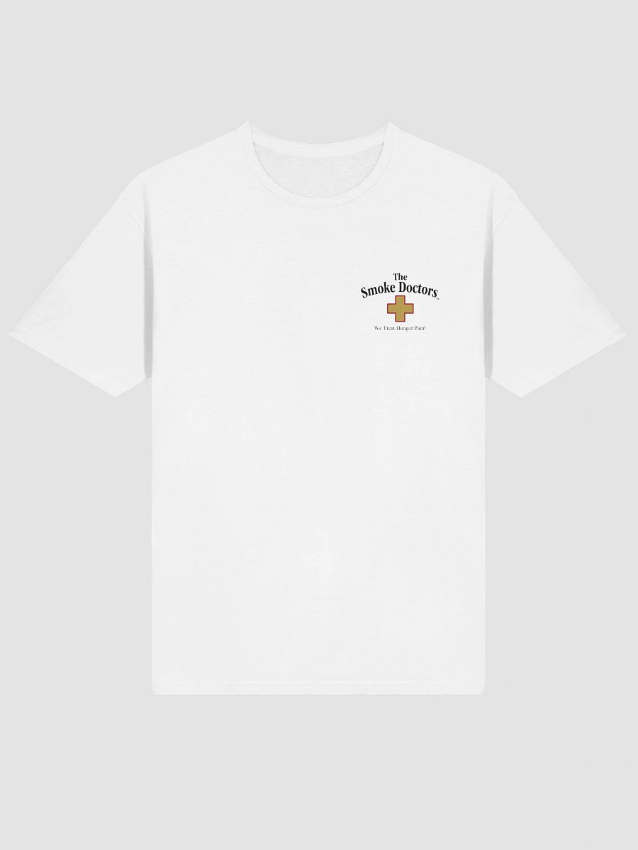 The Smoke Doctors UNISEX Lightweight White T-Shirt product image (3)