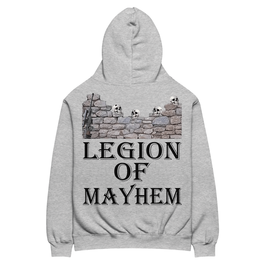 LEGION OF MAYHEM GRAY HOODIE product image (2)