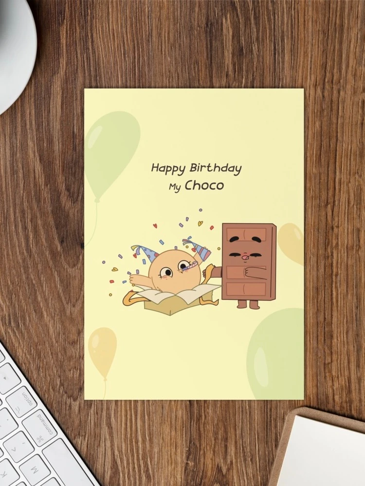 Happy Birthday my Choco | Birthday Card product image (5)