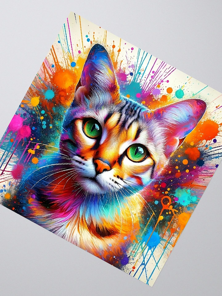 Kiss Cut Stickers: Egyptian Mau 2 product image (2)