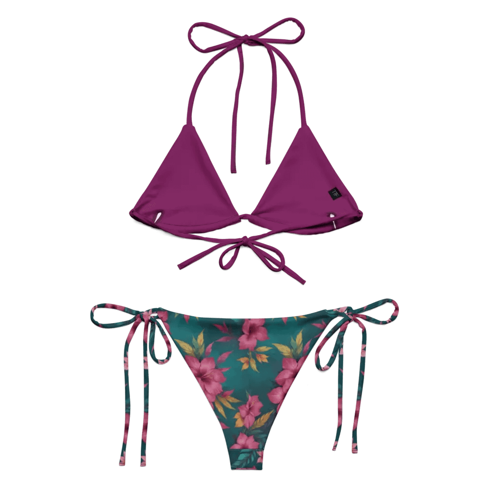EcoChic Strappy Bikini Set product image (6)