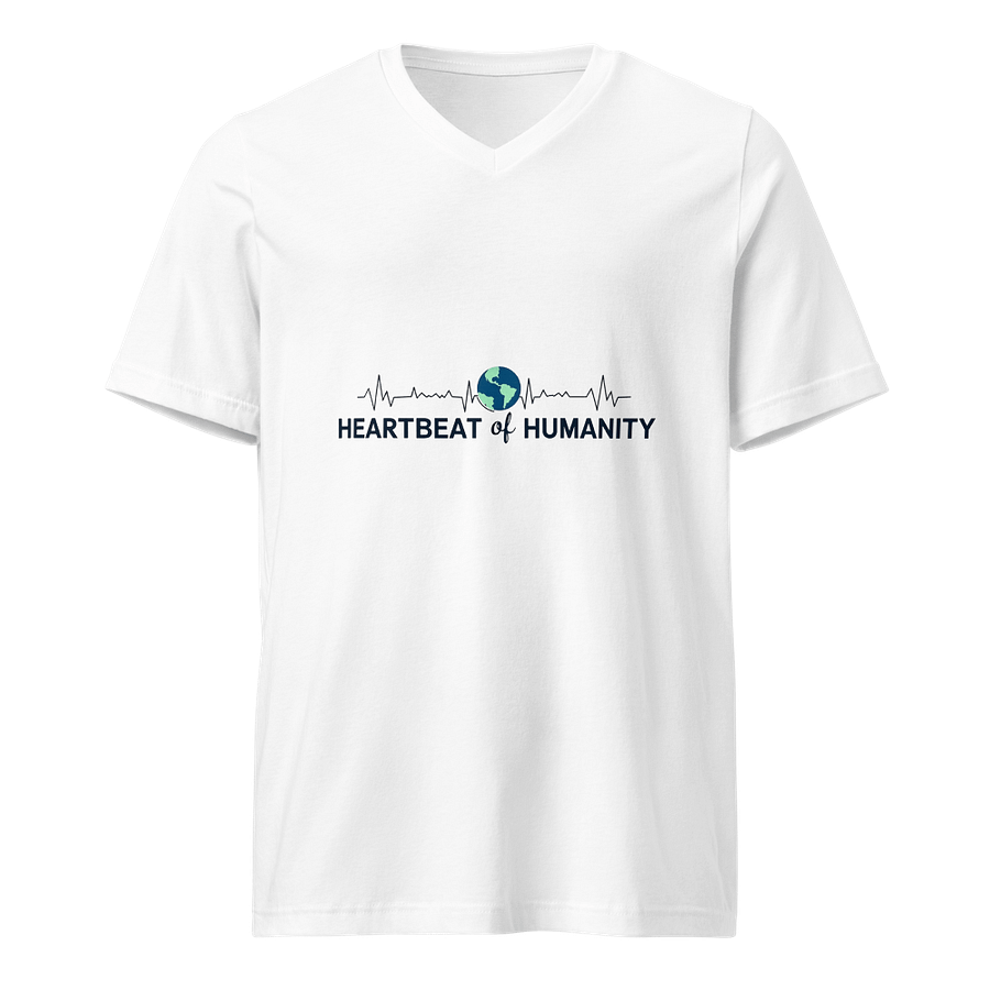 Global Heartbeat V-Neck Tee product image (1)