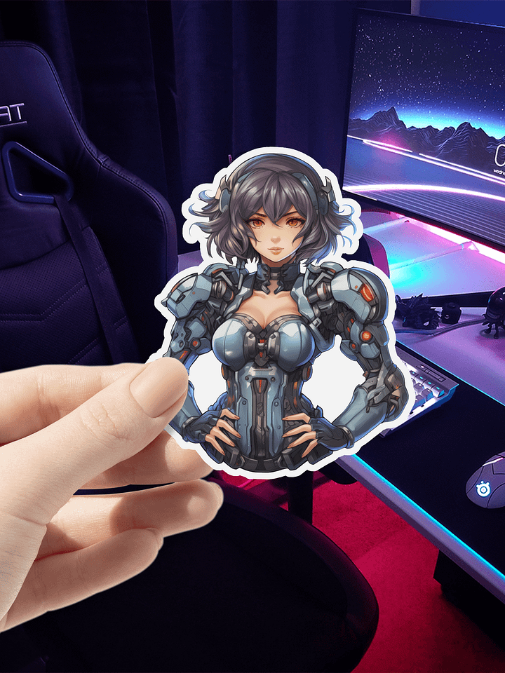 Mecha-Suit Babe 05 Sticker product image (1)