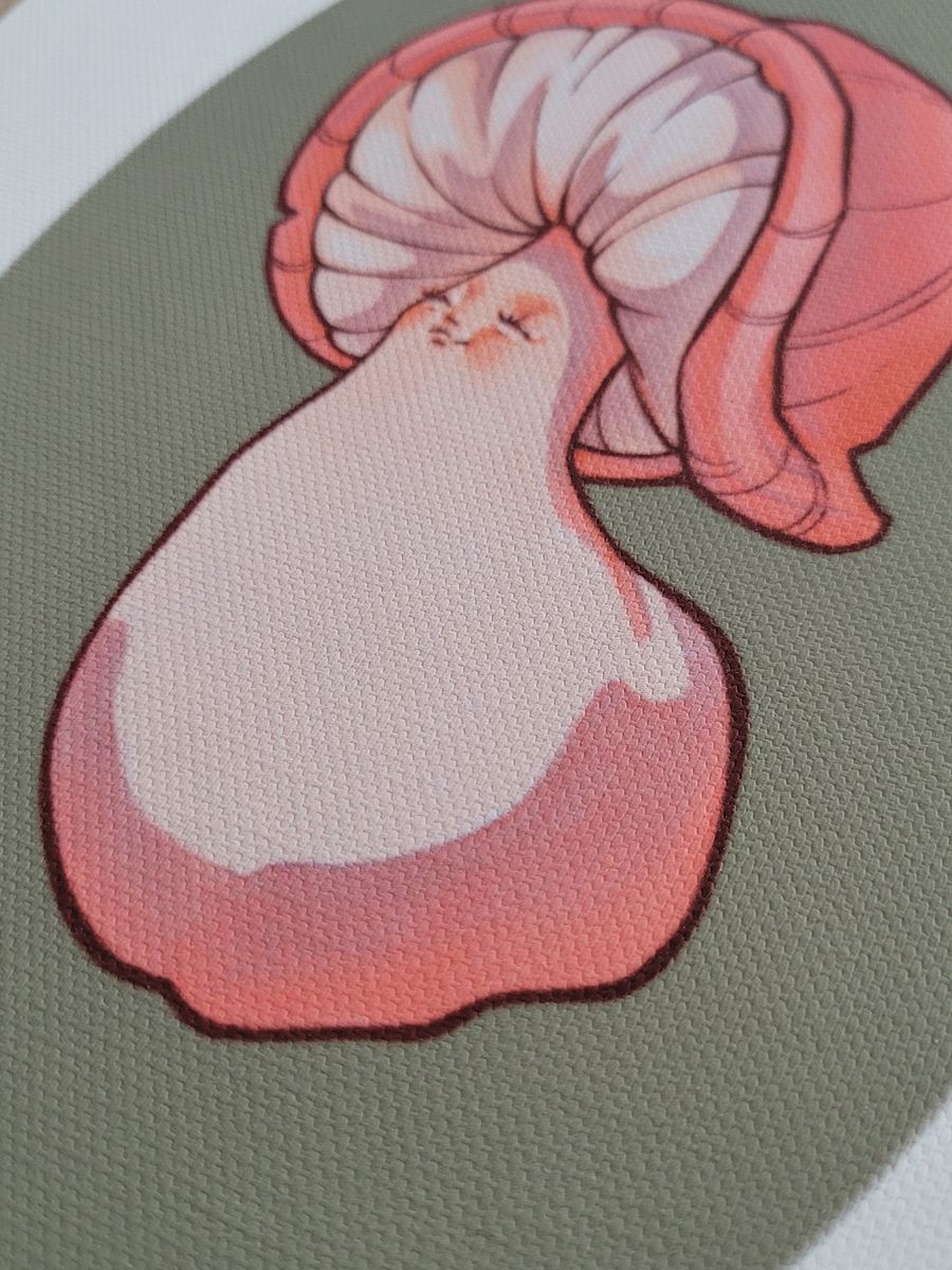 Mushroom Lady Canvas Print product image (4)