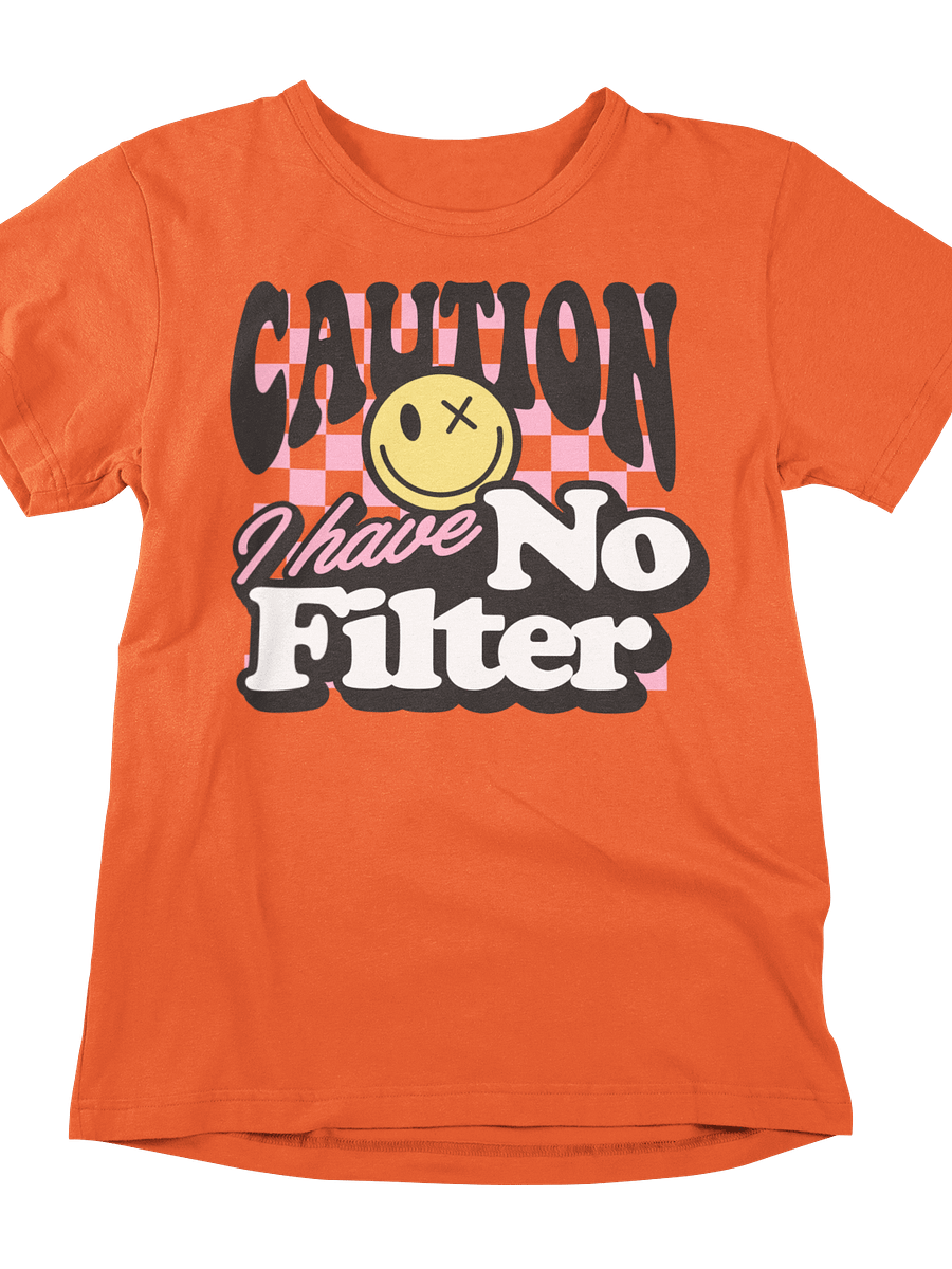 No Filter Alert: Unfiltered Emoji Tee product image (5)