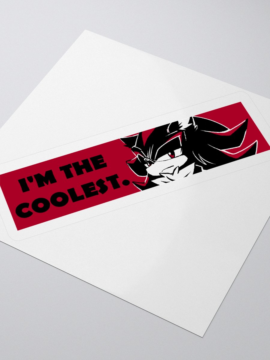 The Coolest Kiss Cut Sticker product image (3)