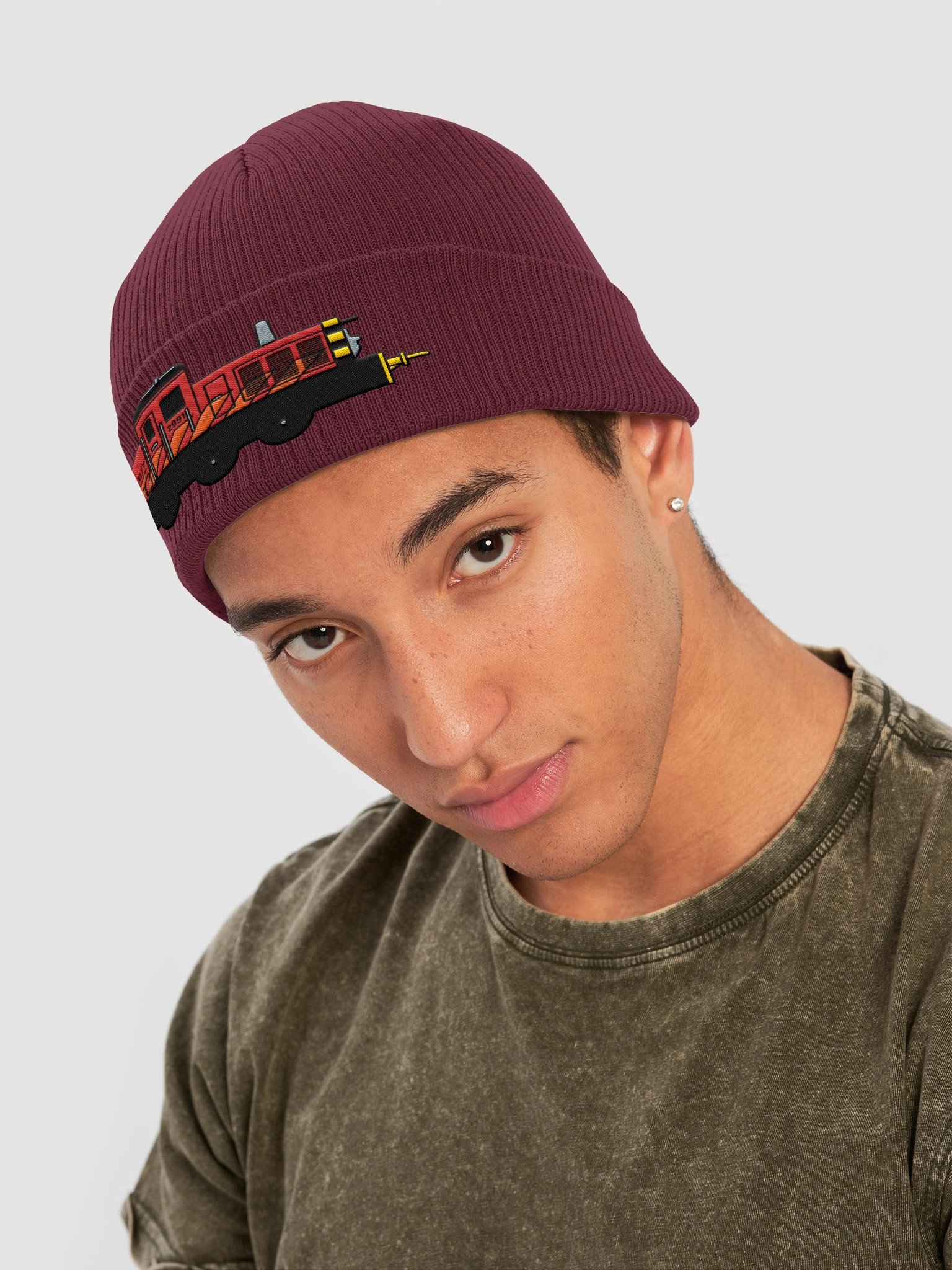 Salty Embroidered Beanie product image (4)
