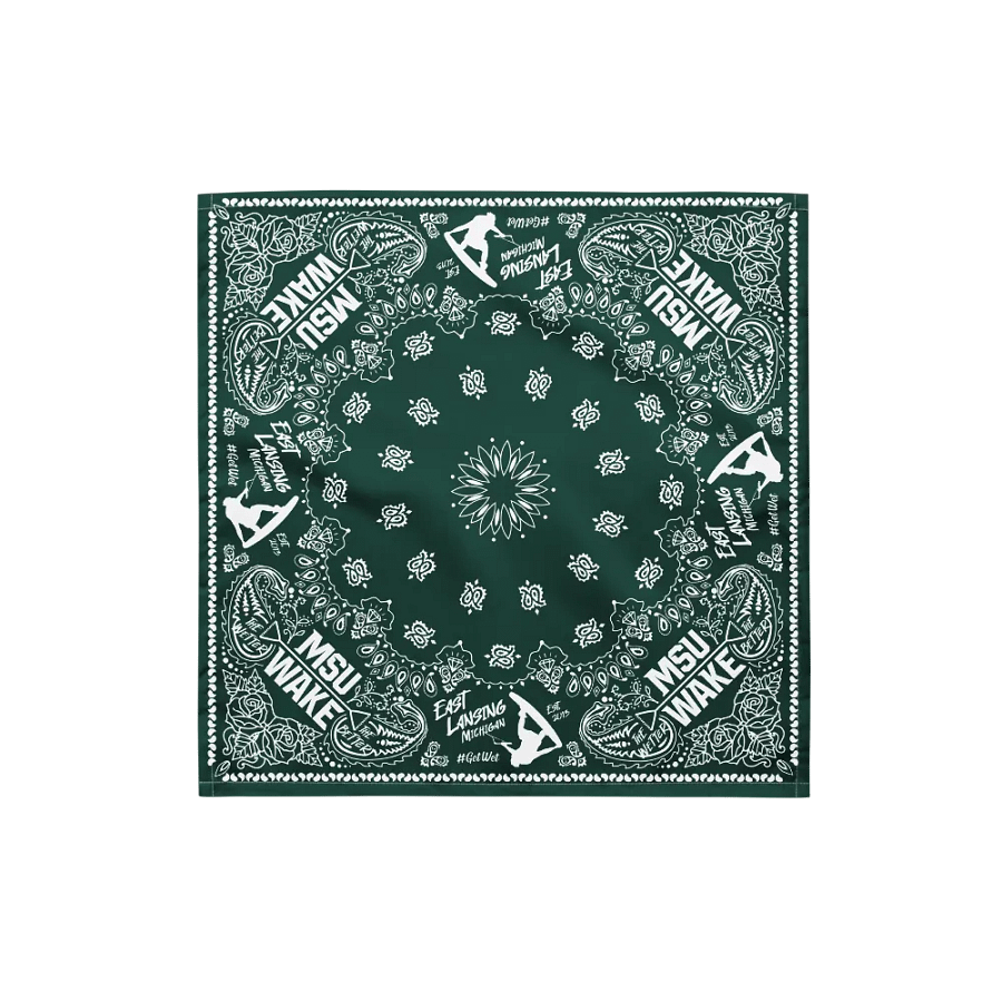 MSU Wake Bandanna product image (1)