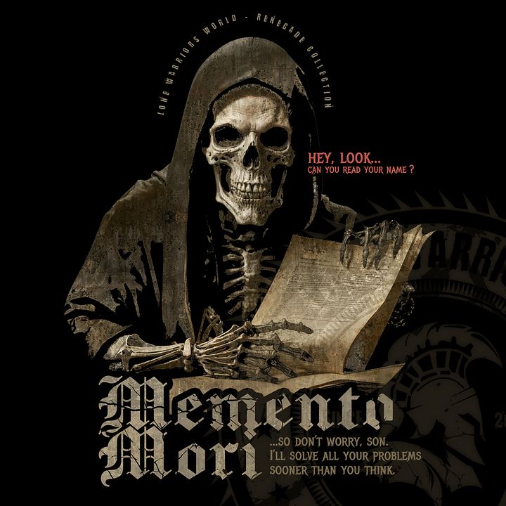 MEMENTO MORI... Can you read your name ? product image (1)