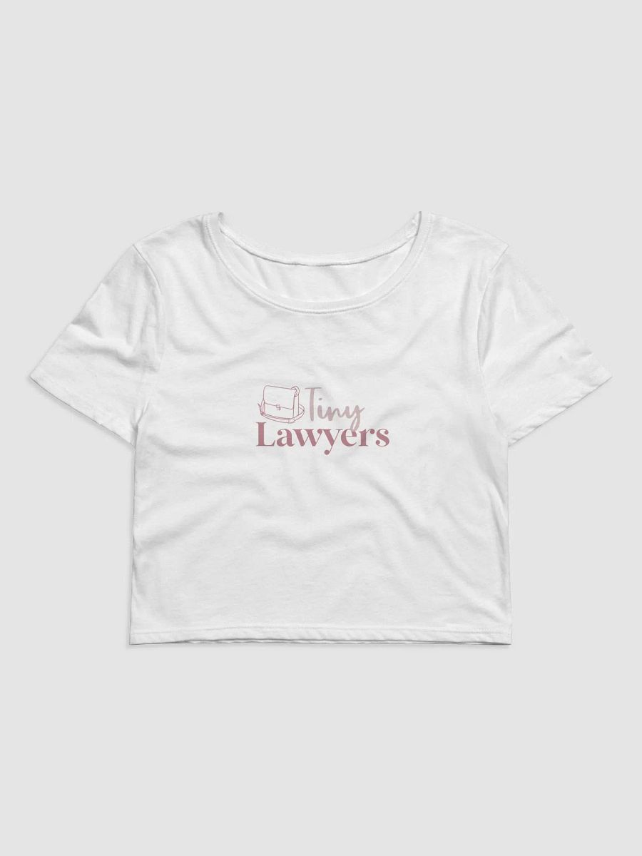 Tiny Lawyers Crop Tee product image (2)