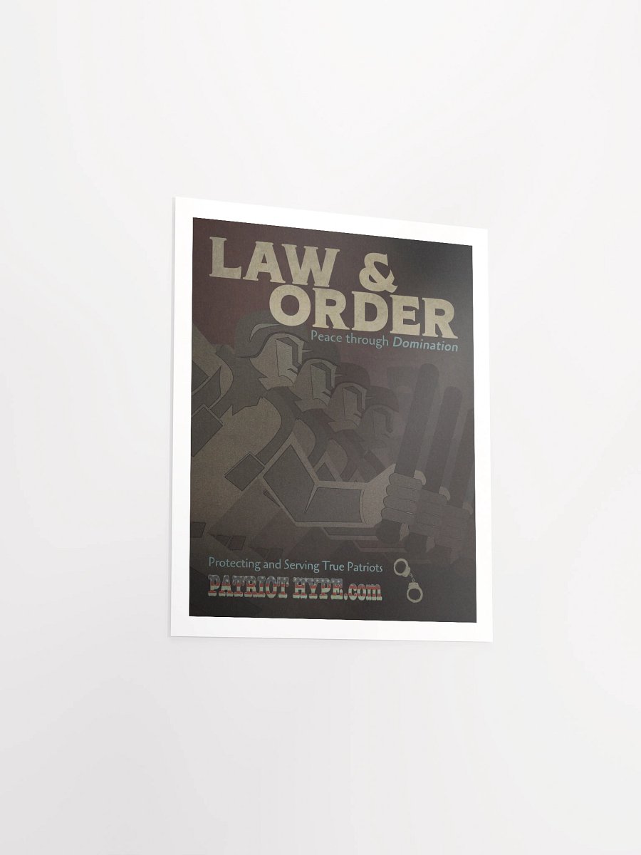 Poster: Patriot Hype - Law & Order product image (11)