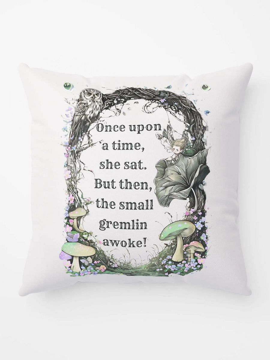 Once Upon A Time She Sat... - Funny Fairytale Pillow For Mom product image (10)
