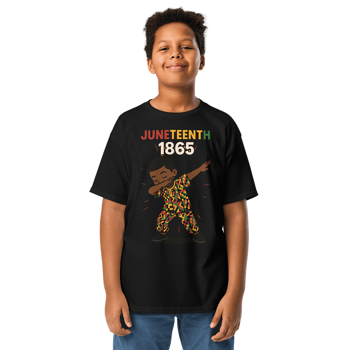 Juneteenth Celebration Dab Youth Tee product image (1)