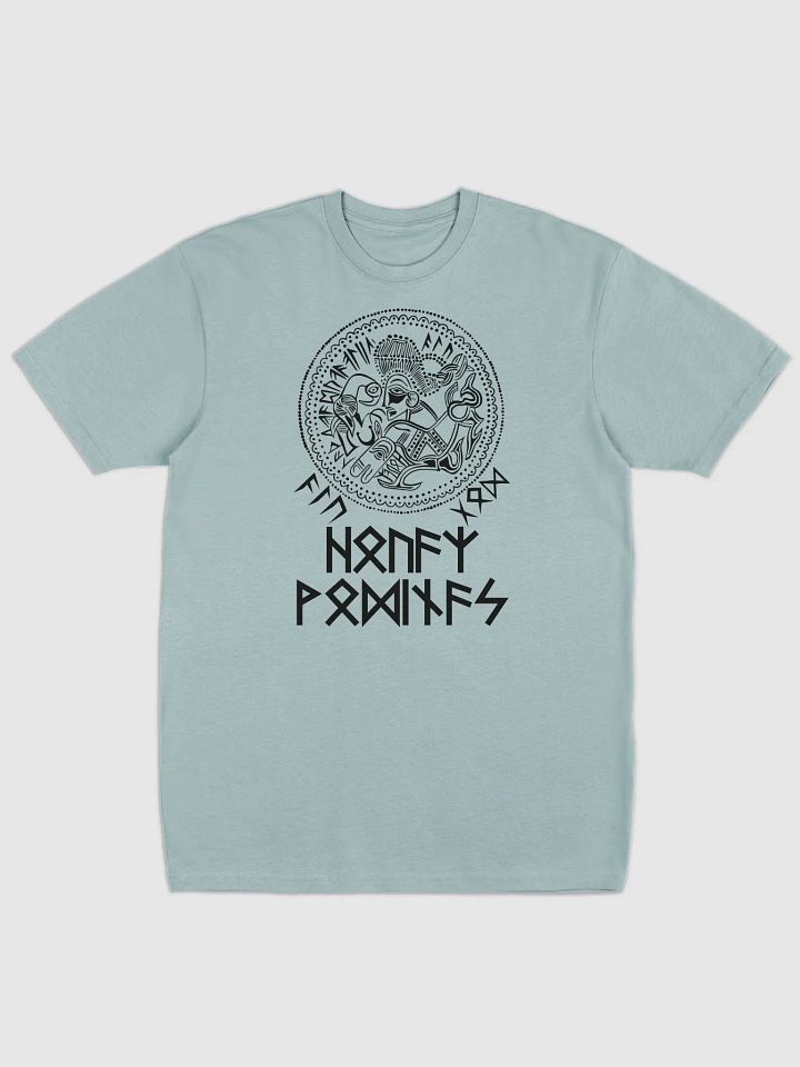 ODIN ALU GOD Bracteate Heavy tee (black print) product image (1)