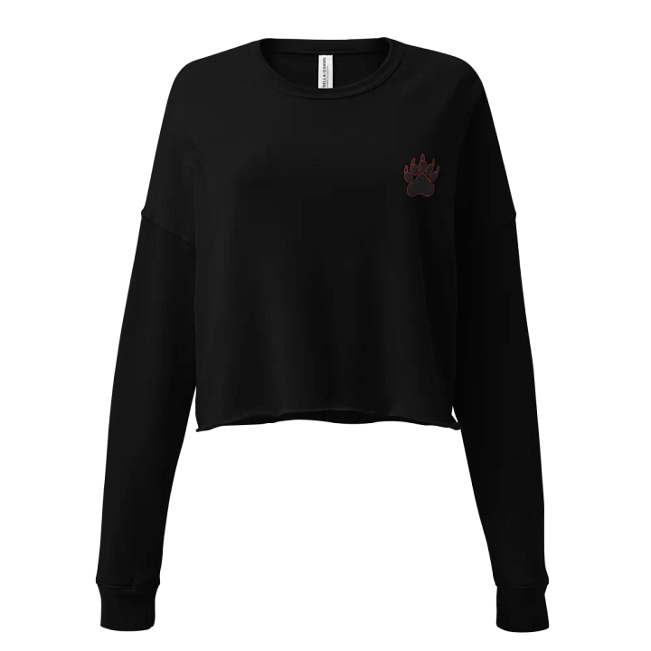 Chicago Bears | Slash Logo Fleece Crop Sweatshirt | NFL Home Locker product image (1)