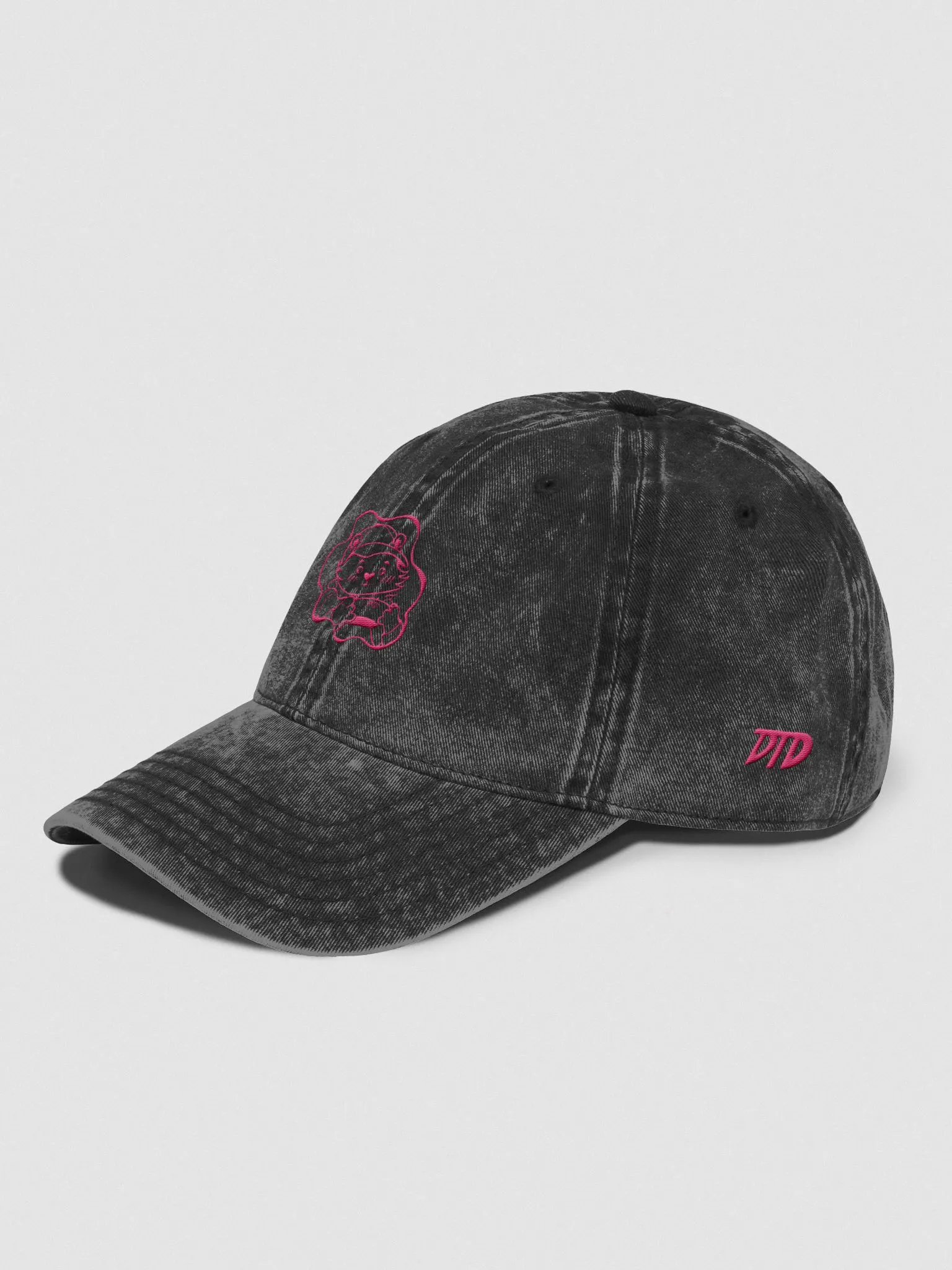 Bear Plays - Dad Hat - Pink product image (3)