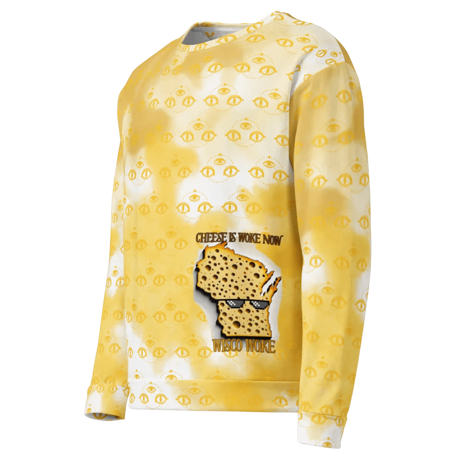 SC Win, Cheese is Woke Now, Sweatshirt product image (3)