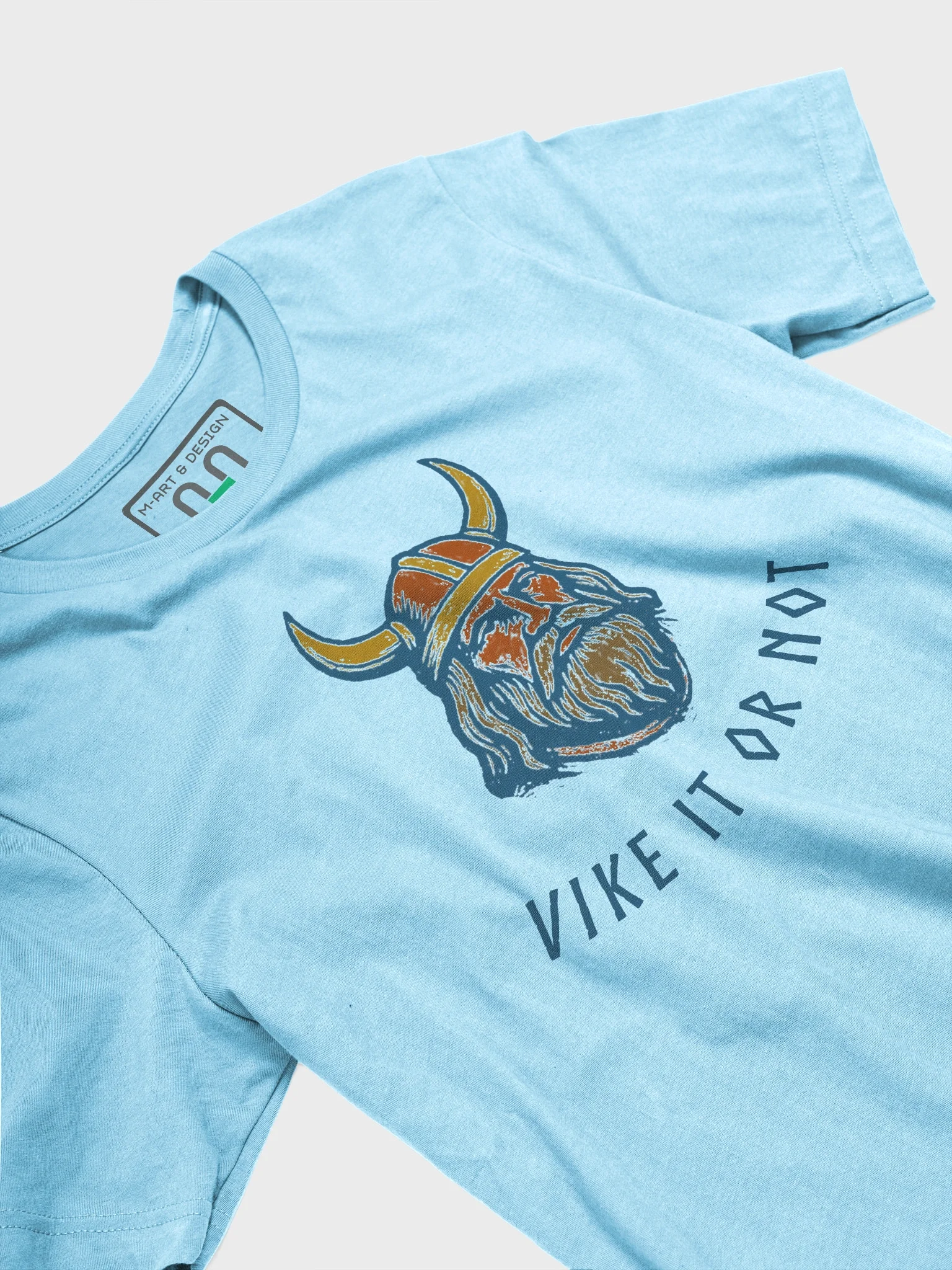 Windswept Valor – Norse Chieftain Tee product image (3)