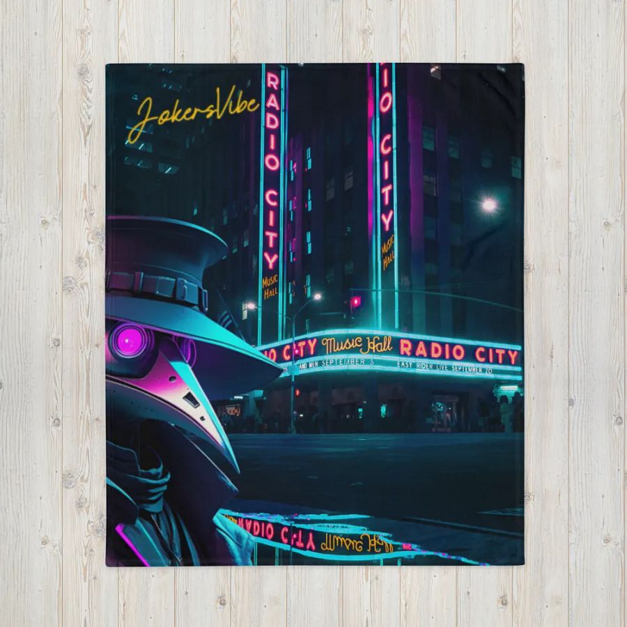 Cyber Radio City Plague Joker Blanket product image (4)