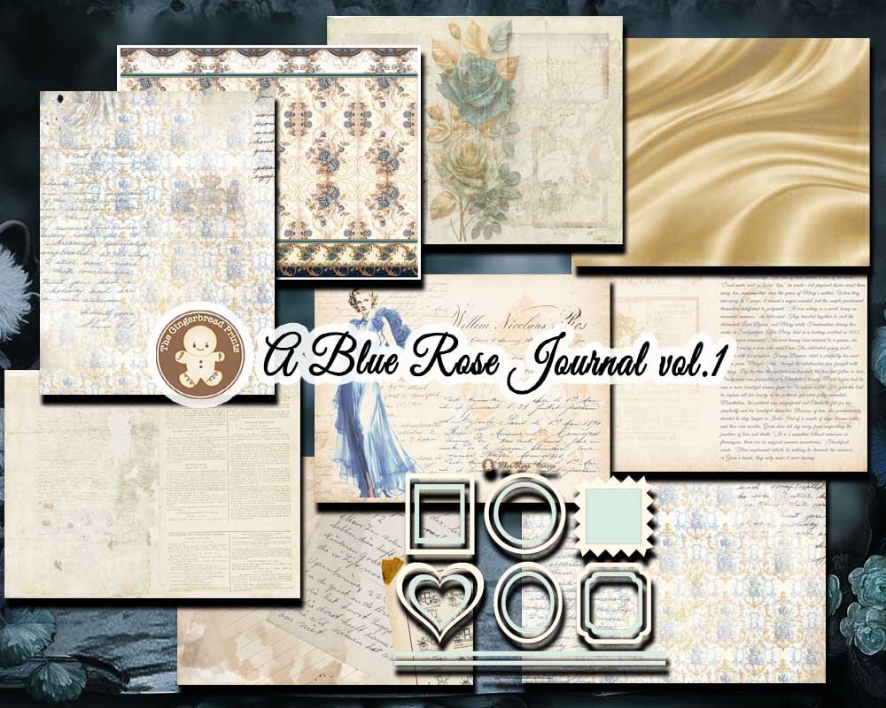 A Blue Rose Journal vol.1 The Journal Digital kit product image (6)