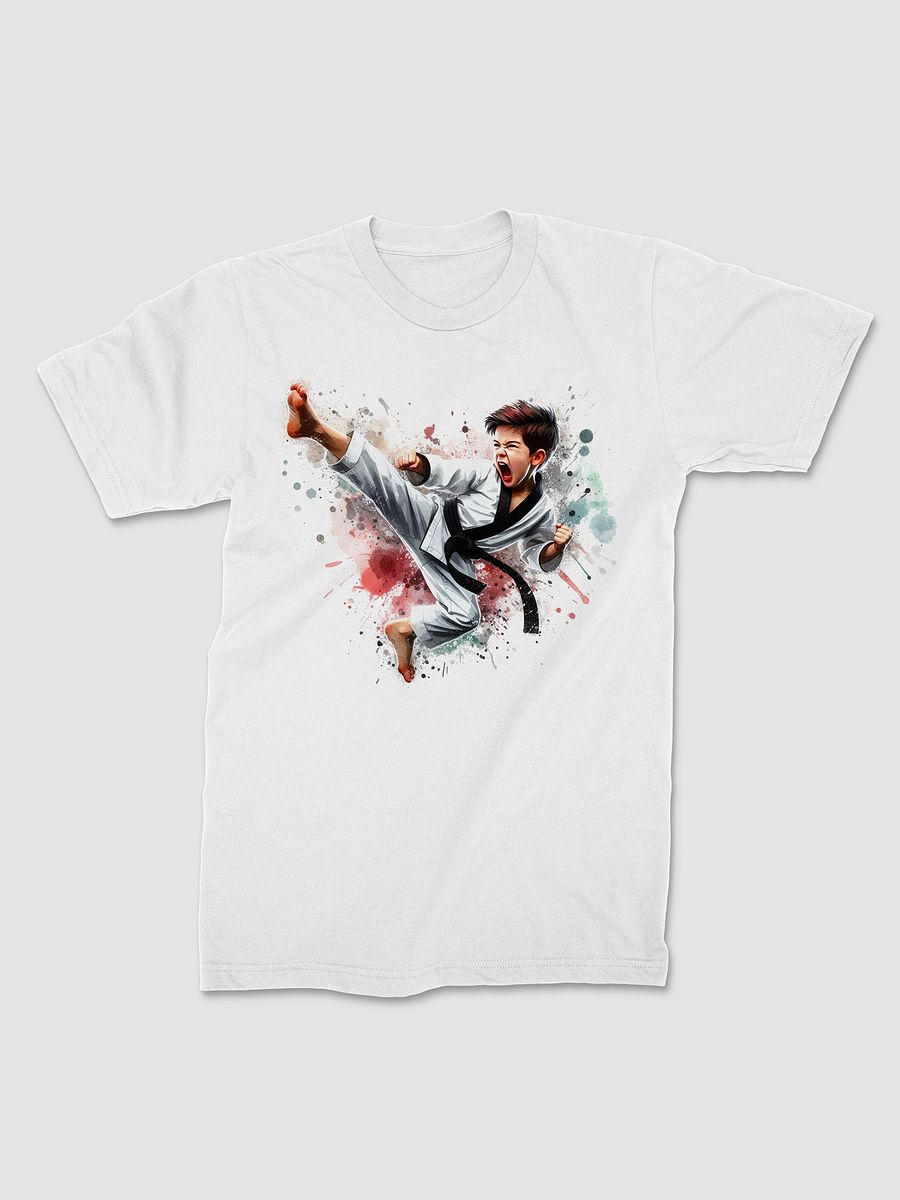 Youth Taekwondo Kick Splash Tee product image (1)