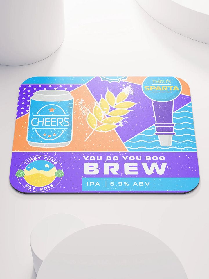 You Do You Boo Brew Mouse Pad product image (1)