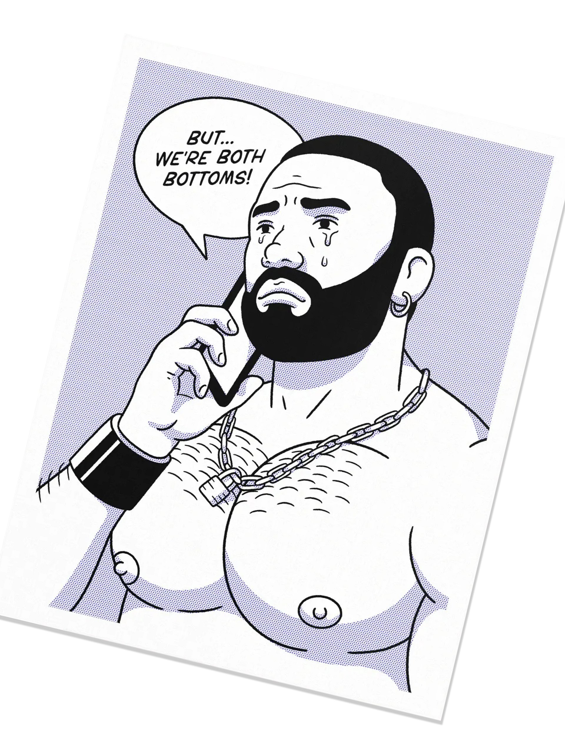 "But We're Both Bottoms" 11x14 Print product image (2)