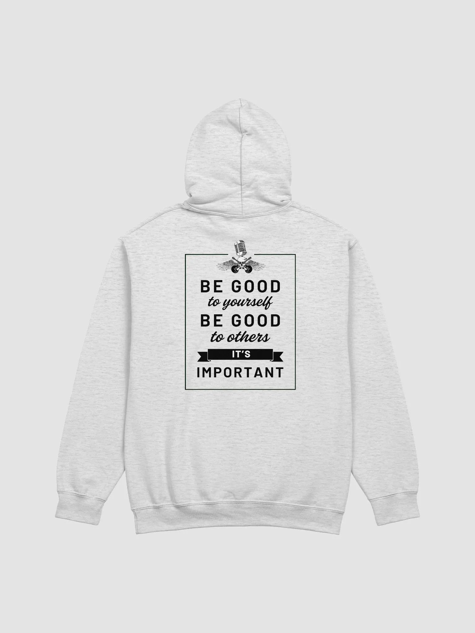Be Good Hoodie (Black Text) product image (2)