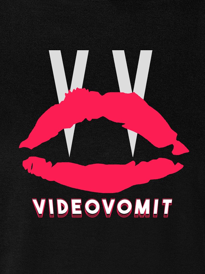videovomit Vamp Backprint Shirt product image (1)