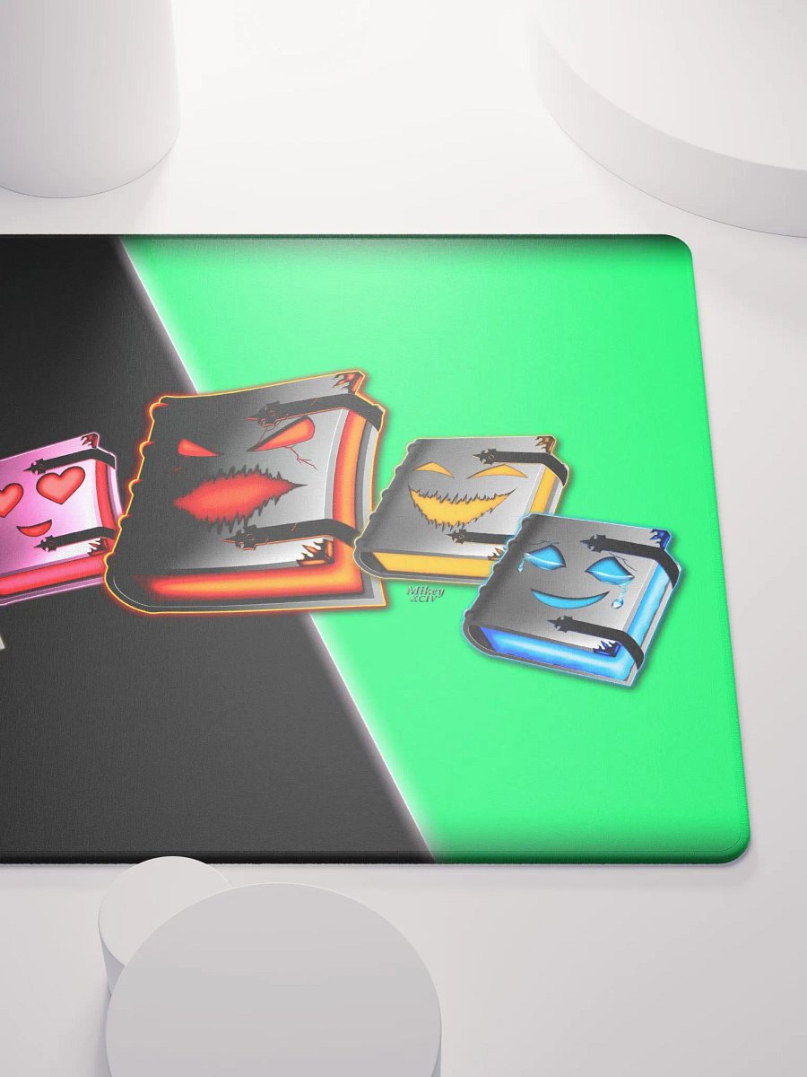 Emotionally Booked - MikeyXCIV - Mouse Pad - 18″×16″, 36″×18″ product image (5)