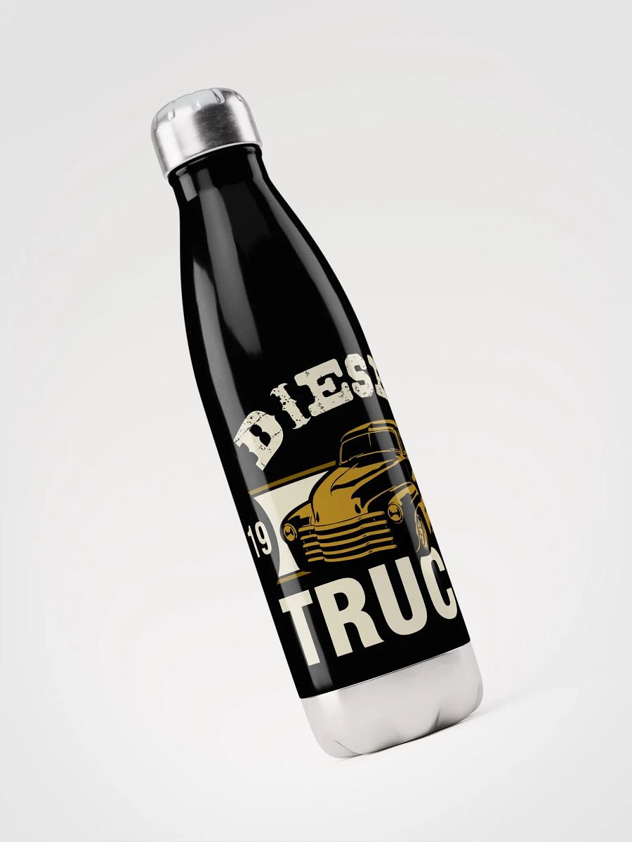 Retro Diesel Trucks Stainless Steel Water Bottle product image (3)