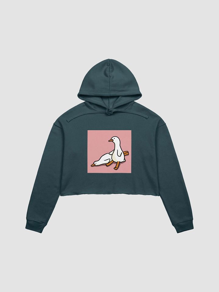Meme Lazy Ducks Crop Hoodie product image (5)