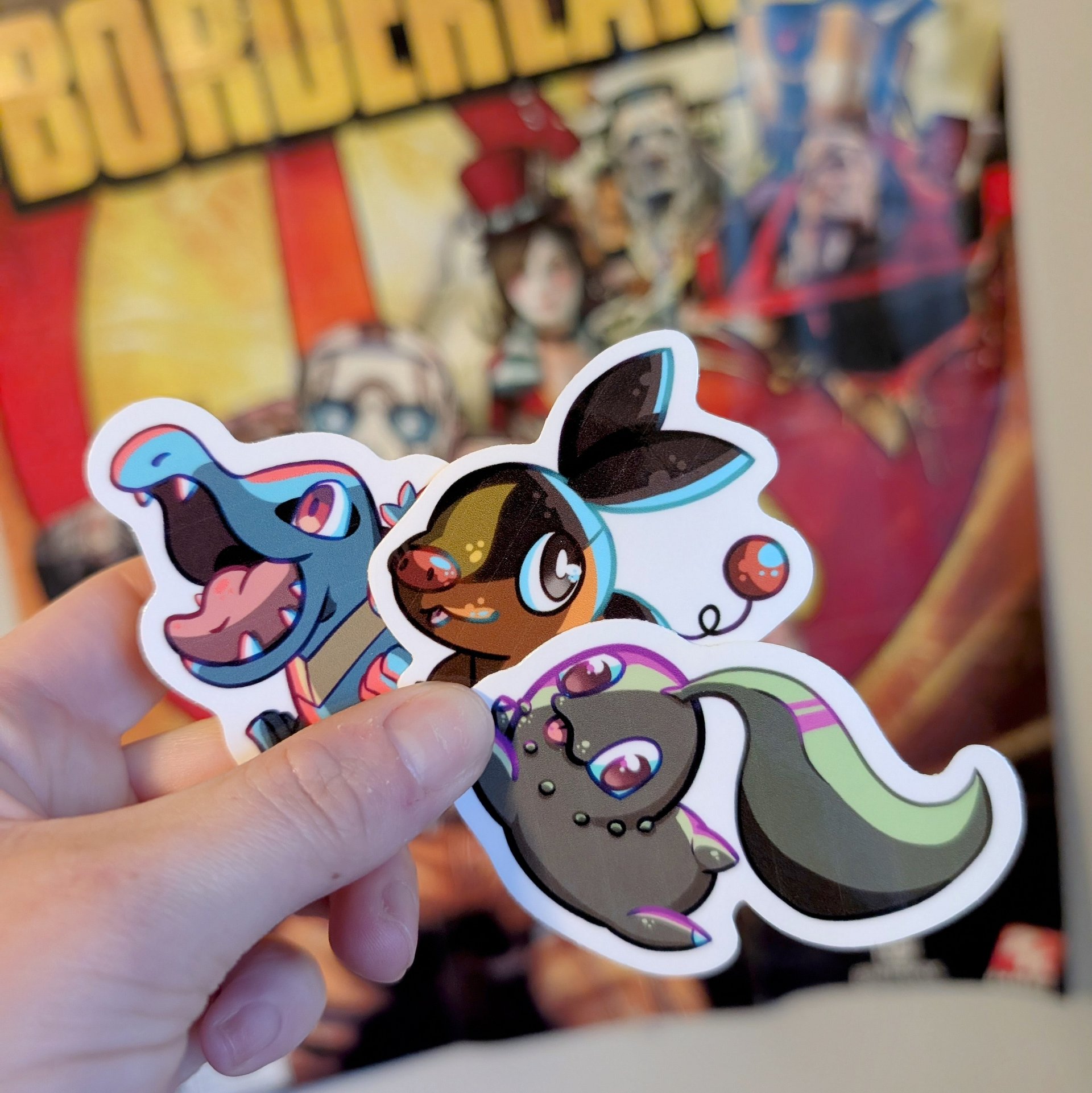 Pocket Creatures Stickers Z product image (1)