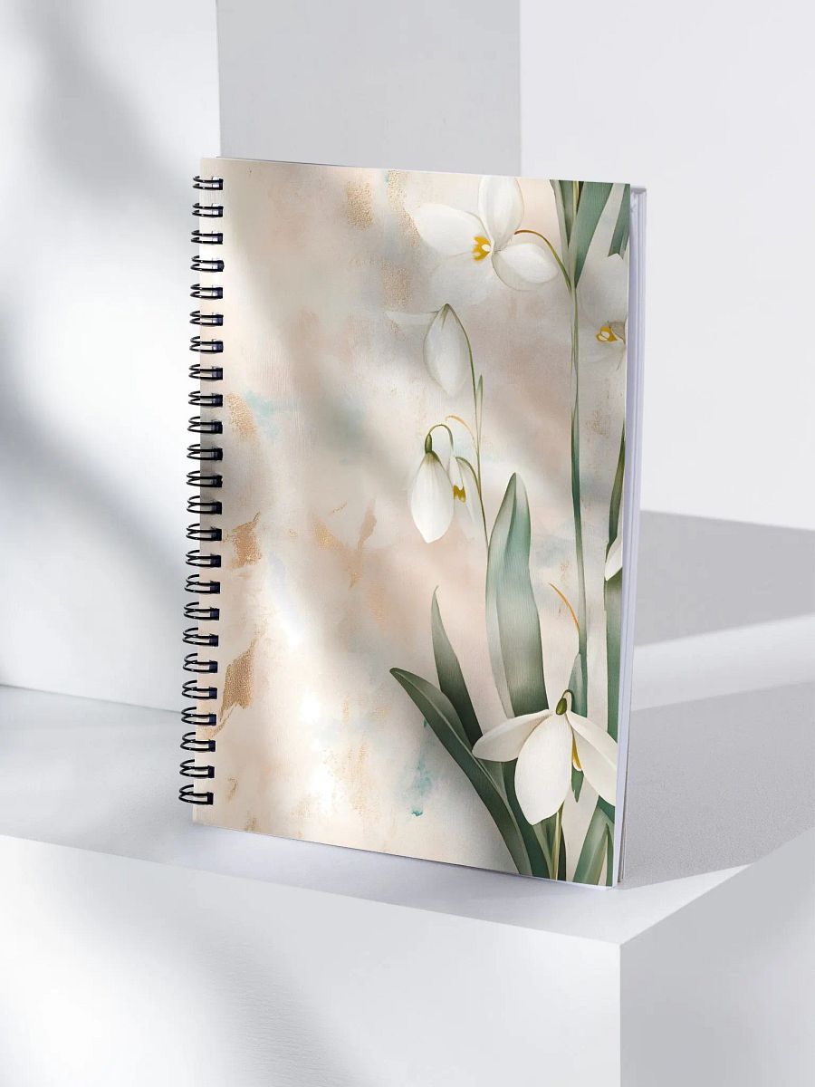 Snowdrop Notebook product image (4)