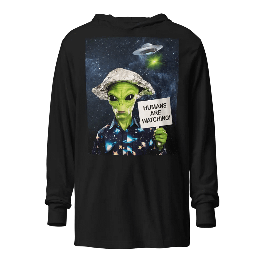 Galactic Watcher Hooded Tee Bella+Canvas (Adult Unisex) product image (1)